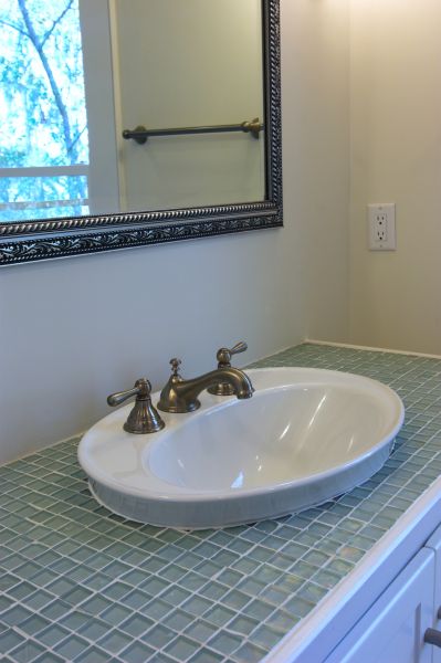 Glass Tile Placement